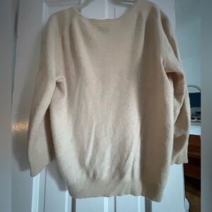 Elegant Cream Lauren by Ralph Lauren cashmere cardigan
